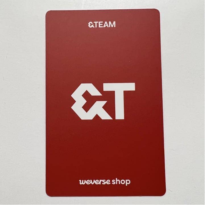 入荷中 &TEAM フウマ FUMA Weverse global 限定 トレカ アイドル